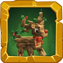 Dasher / Wooden Reindeer